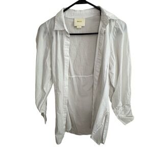Maeve‎ Crisp White Shirt